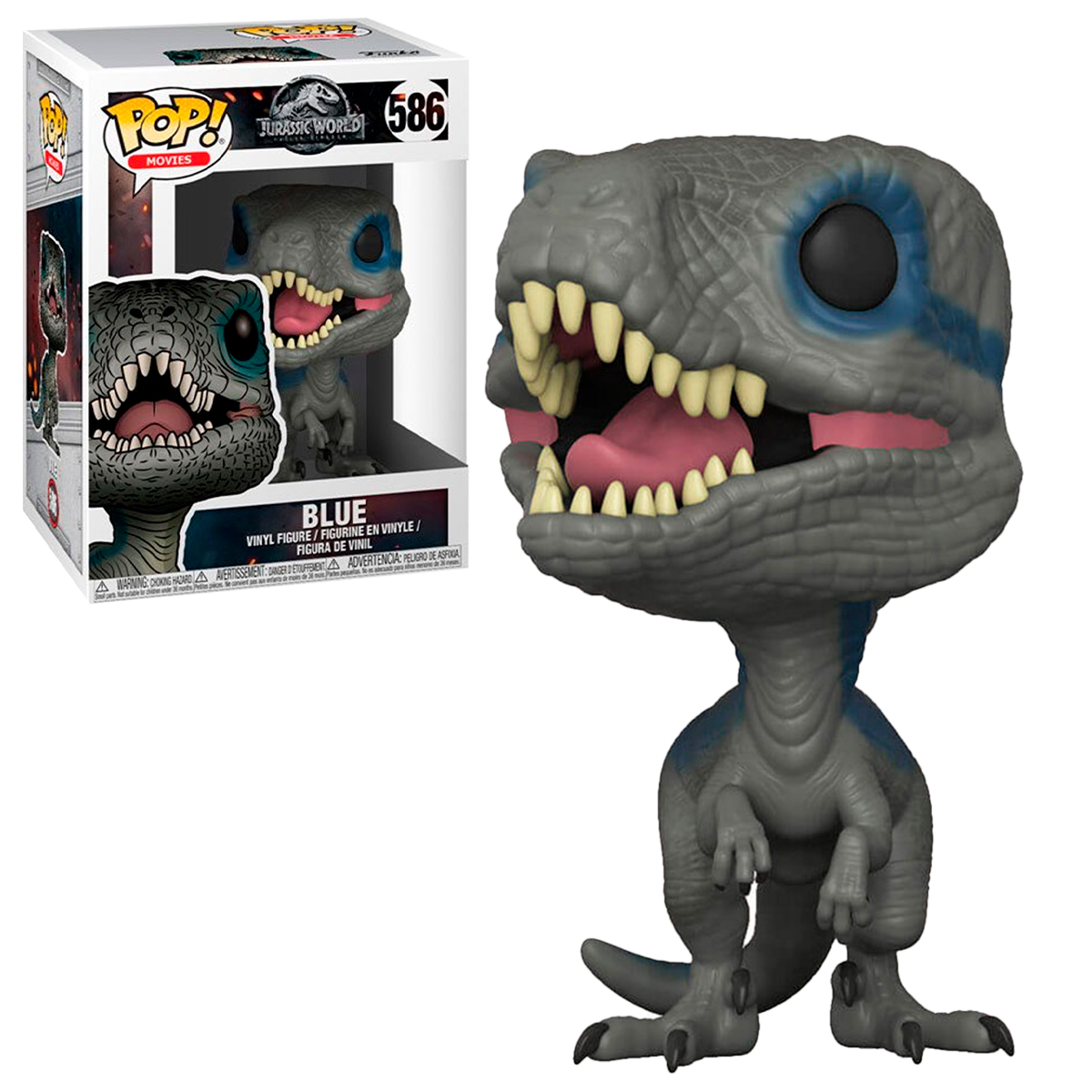Foto 4 pulgar | Funko Pop Blue Jurassic World 586