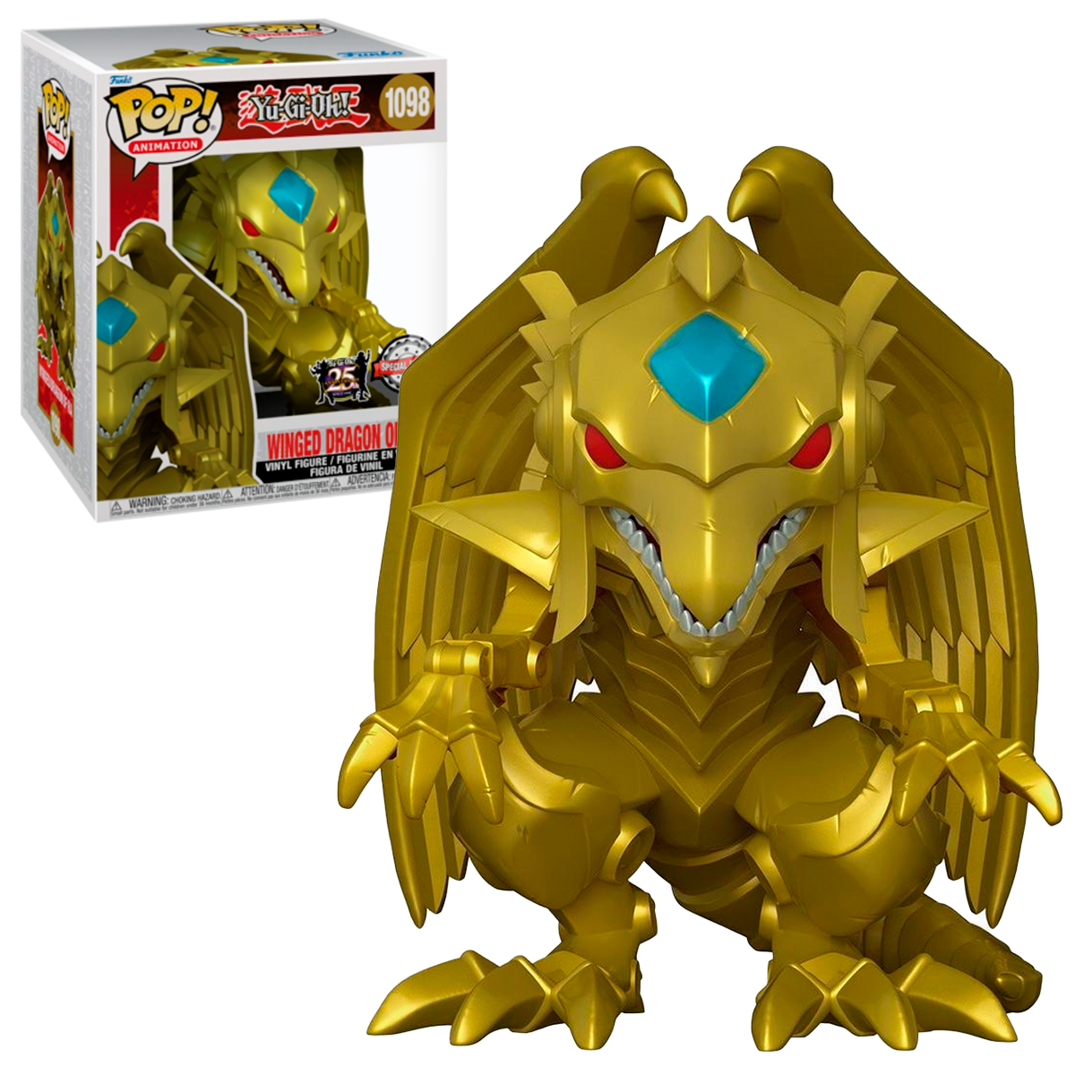 Foto 3 | Funko Pop Dragon Alado de RA 1098 Anime Yu Gi Oh! Exclusivo