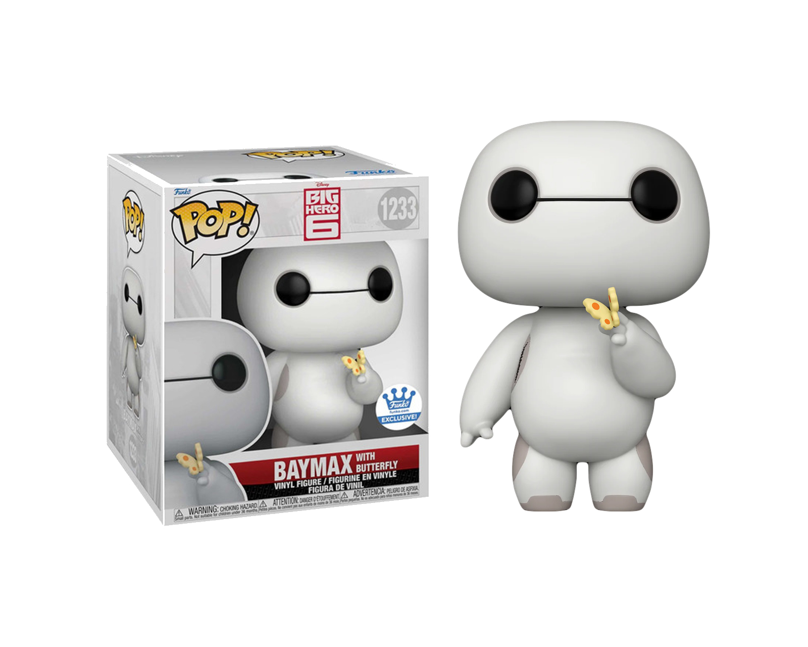 Foto 3 pulgar | Funko Pop Super: Grandes Heroes - Baymax Con Mariposa