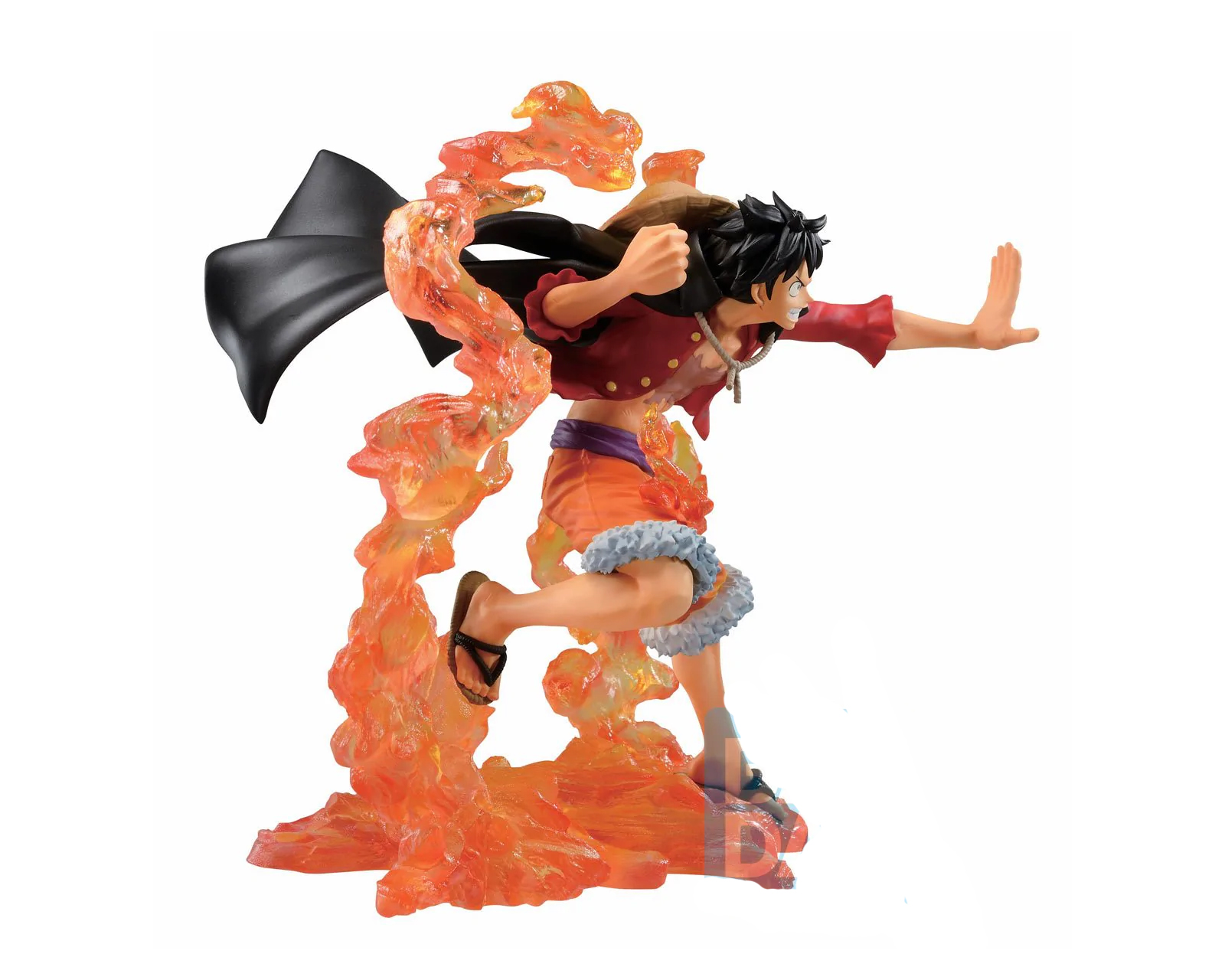 Foto 3 pulgar | Figura Bandai One Piece Monkey D Luffy