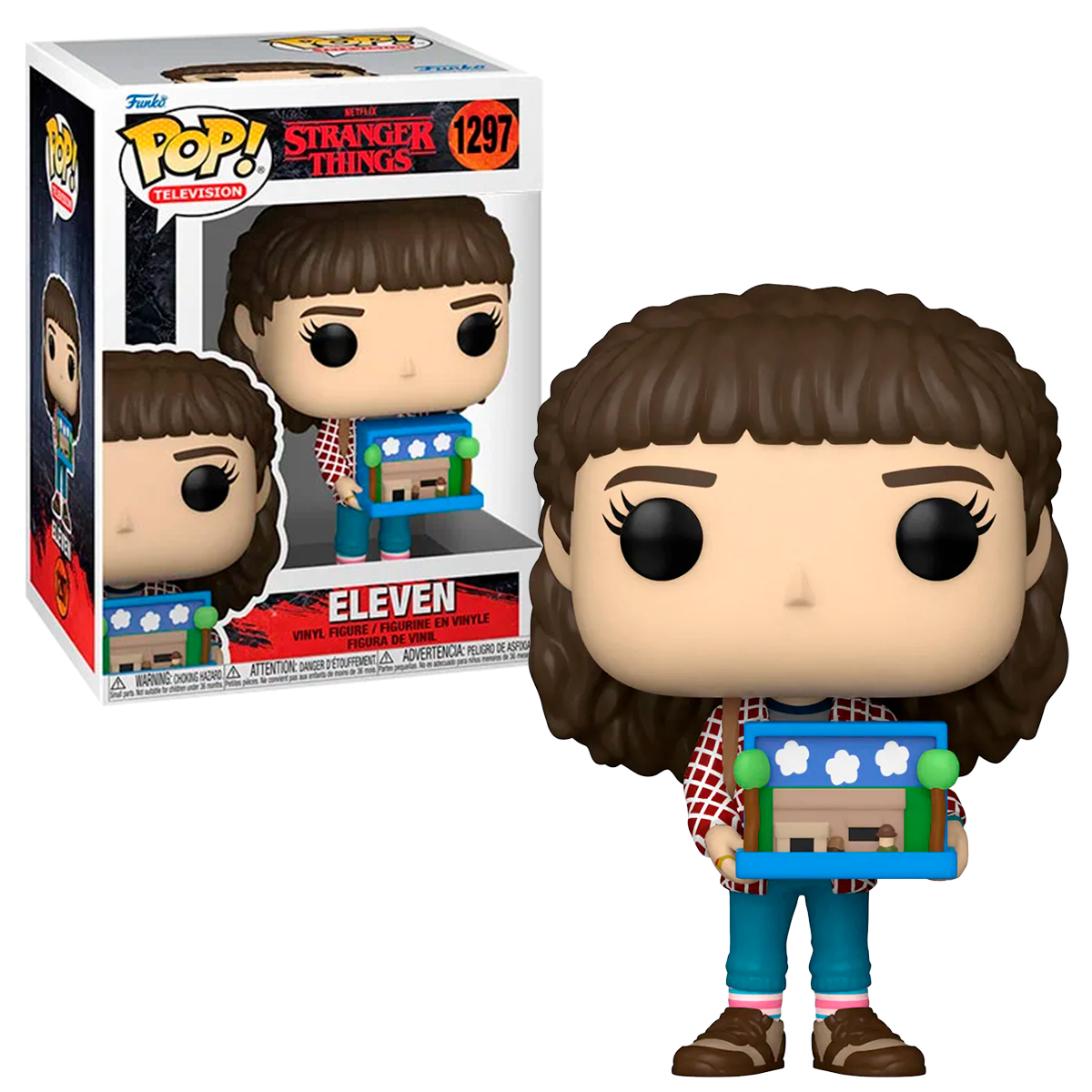 Foto 4 pulgar | Figura Eleven 1297 Funko Pop TV Stranger Things