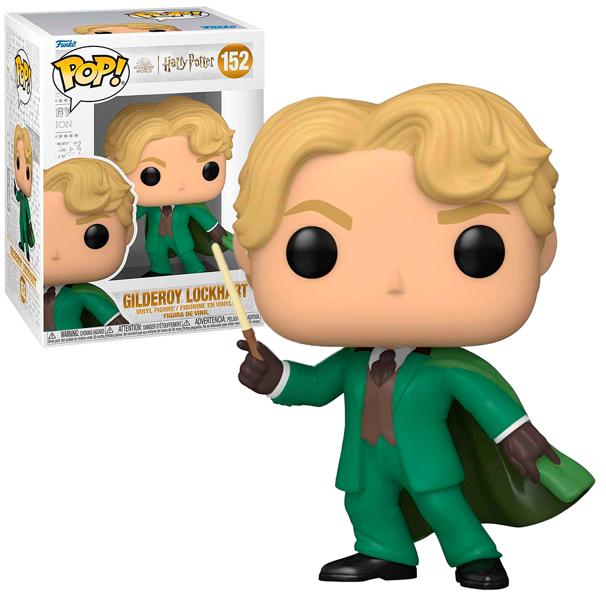 Foto 4 pulgar | Funko Harry Potter Wizarding World Gilderoy Lockhart 152
