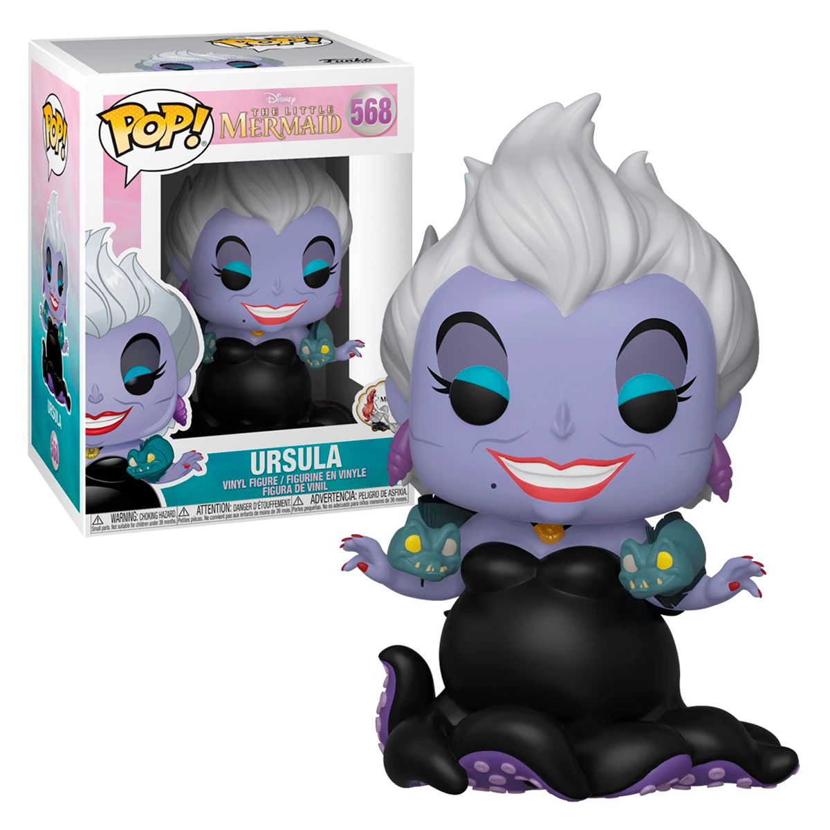 Foto 4 pulgar | Funko Pop de Úrsula 568 La Sirenita 30 Aniversario Disney Clásicos