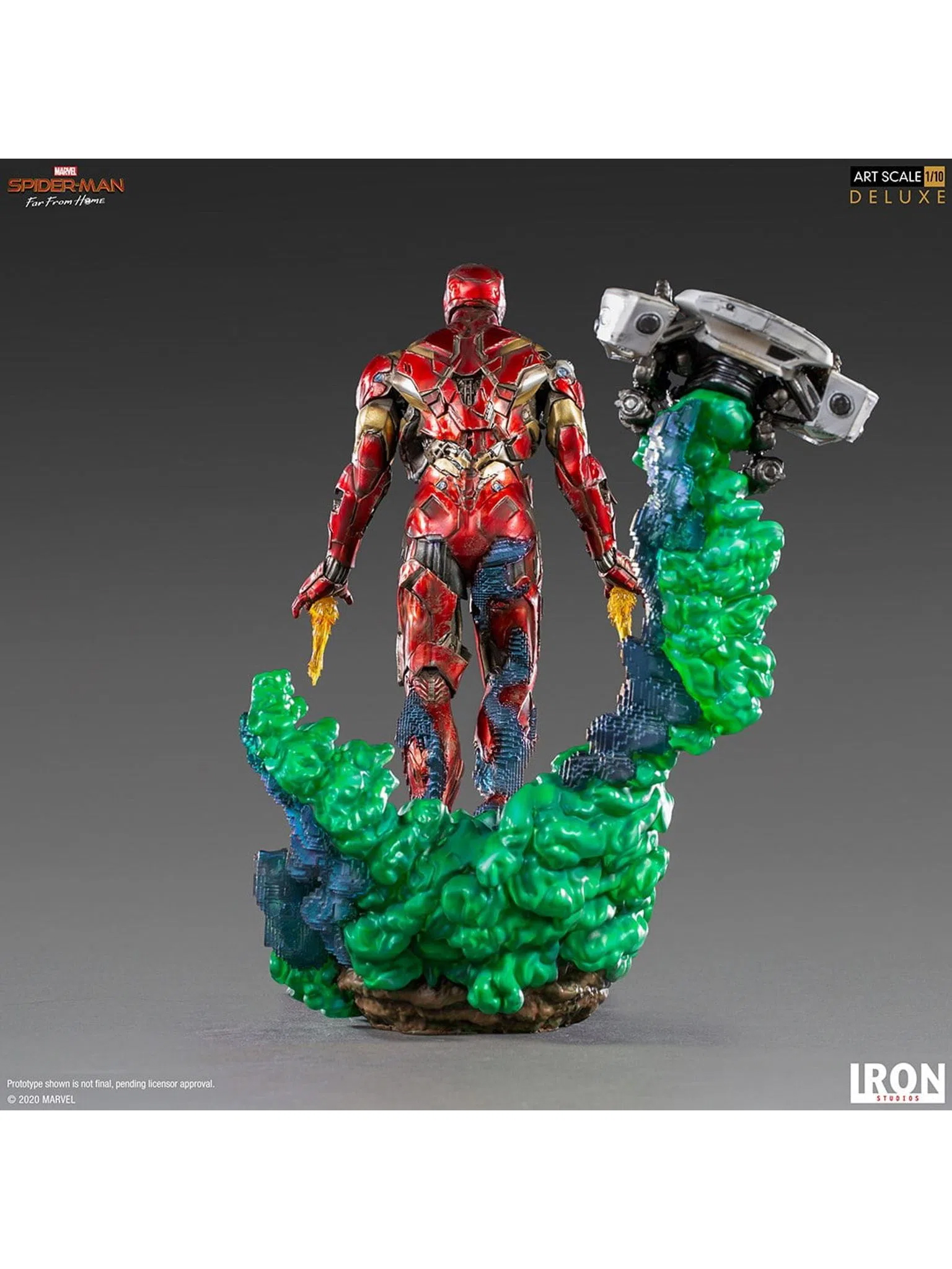 Foto 4 pulgar | Figura Iron Man Illusion Iron Studios Escala 1/10