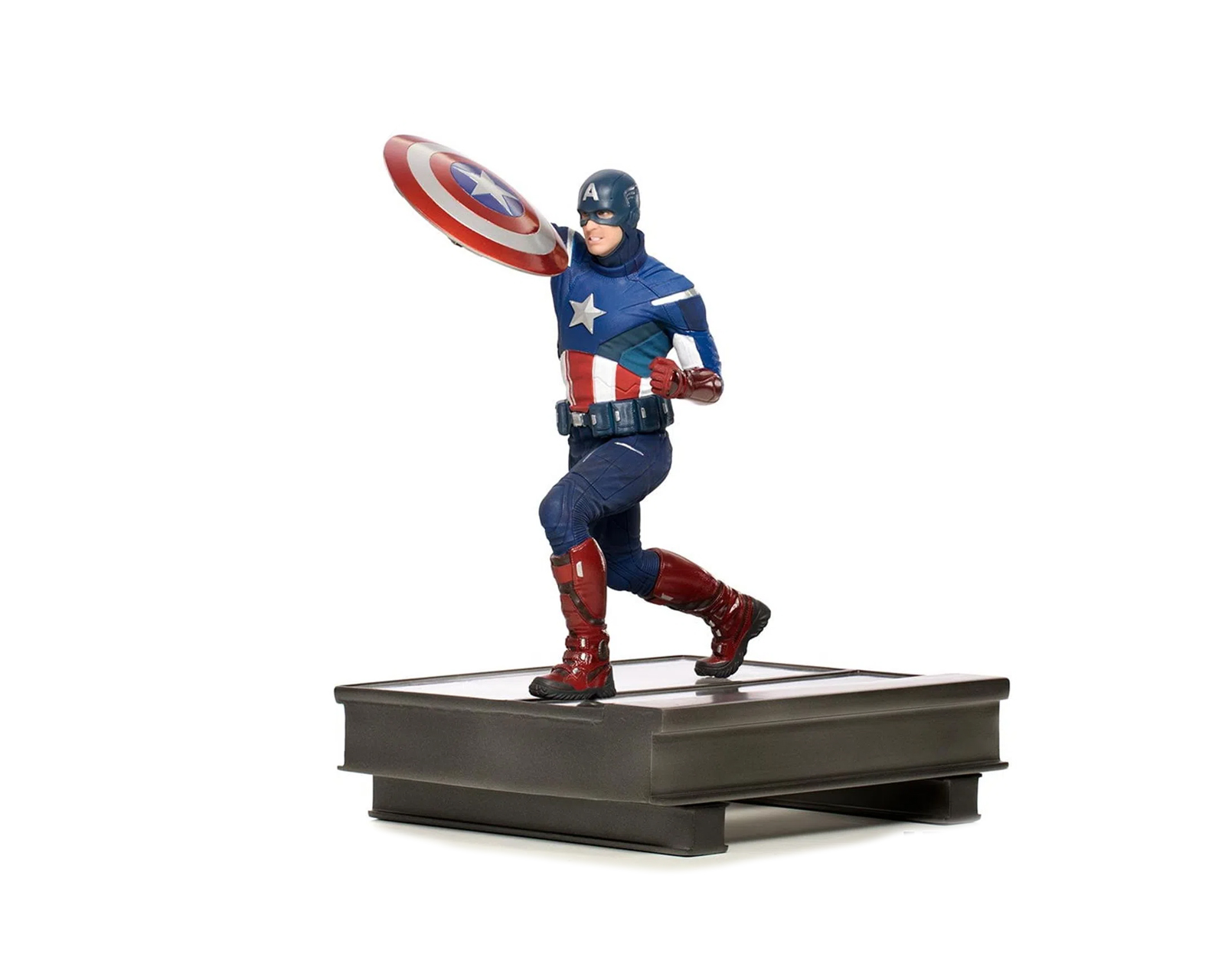 Figura Capitán América 2012 Avengers: Endgame Iron Studios Escala 1/10