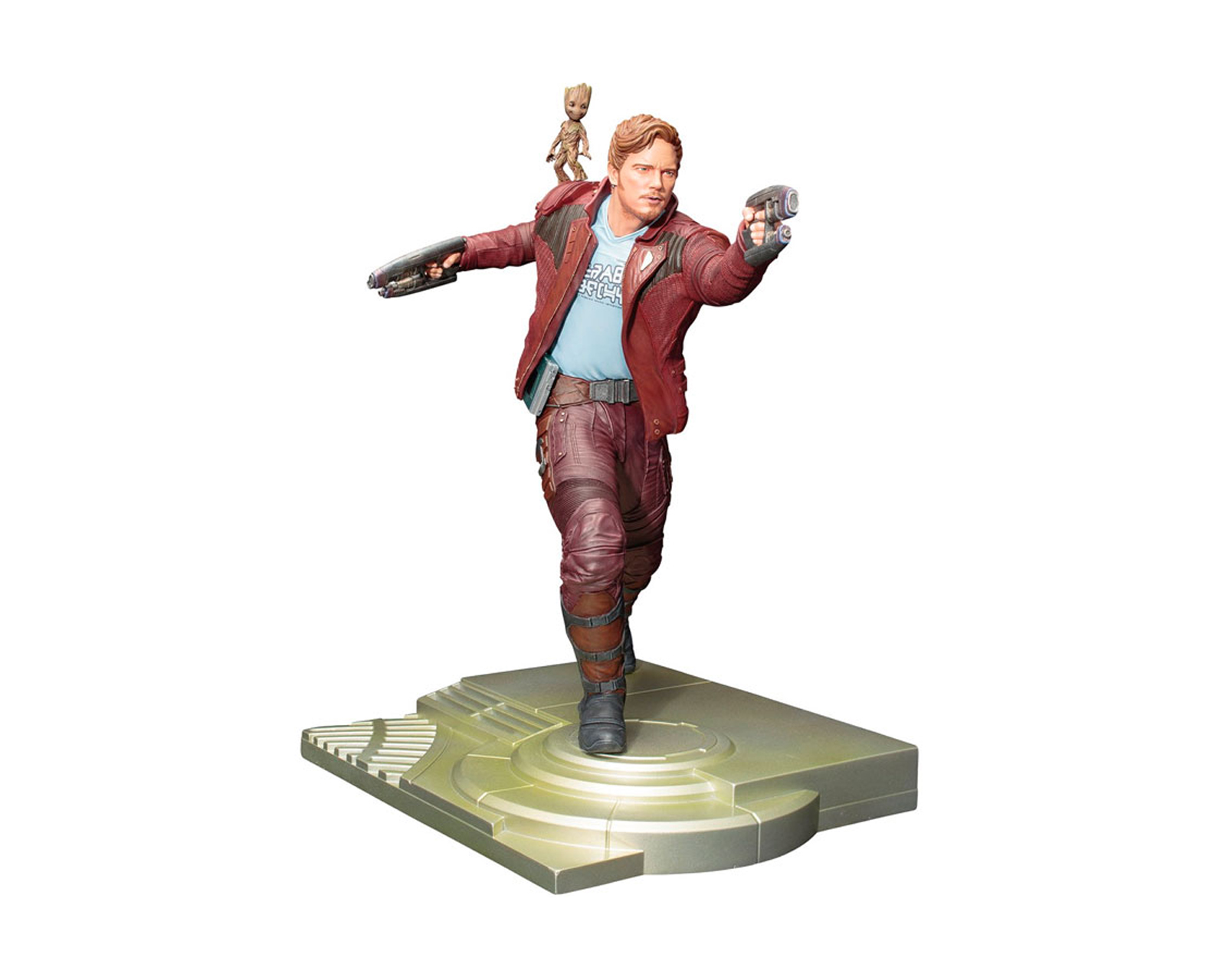 Figura Kotobukiya Guardianes de la Galaxia Star-Lord y Groot