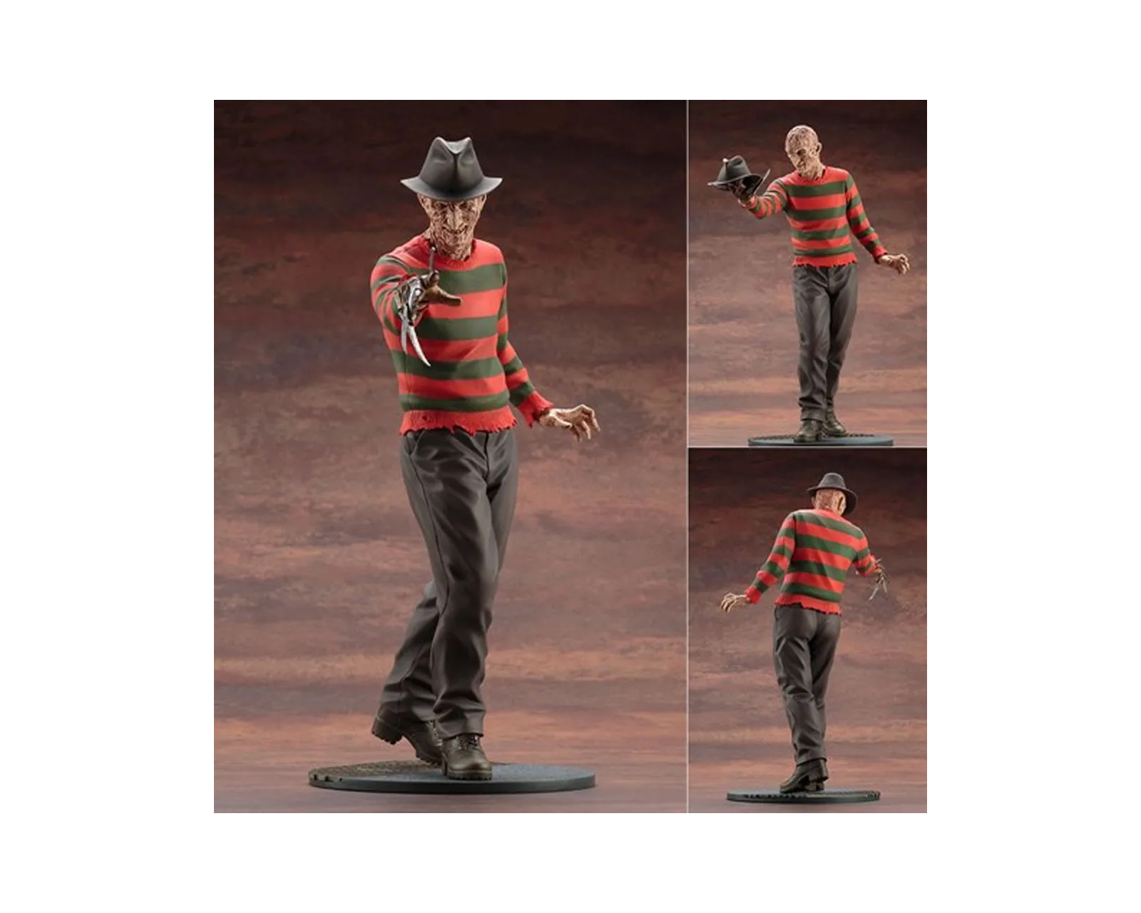 Foto 4 pulgar | Figura Freddy Krueger Nightmare on Elm Street Kotobukiya