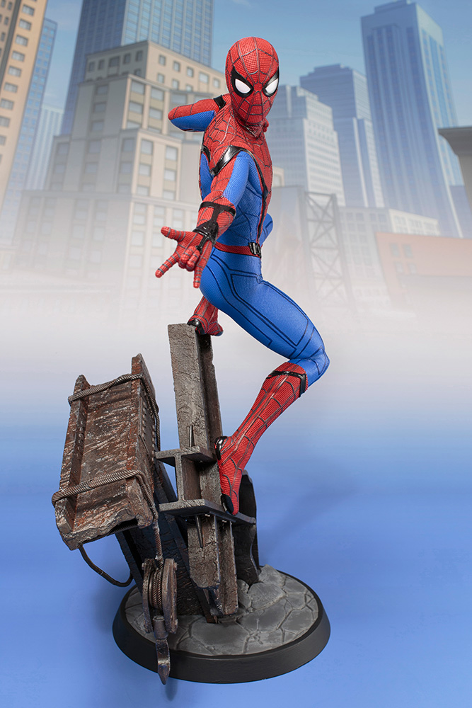 Foto 3 pulgar | Figura Spider Man: Homecoming Kotobukiya Escala 1/6