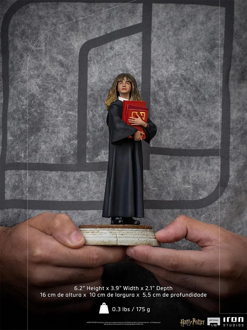 Foto 3 pulgar | Figura Hermione Granger Iron Studios Escala 1/10