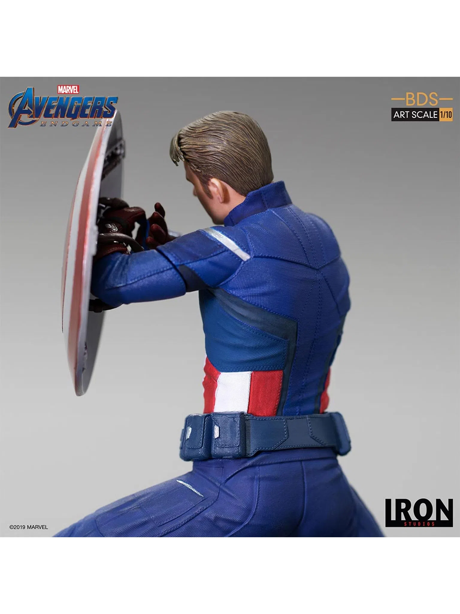 Foto 3 | Figura Capitán América 2023 Avengers: Endgame Iron Studios