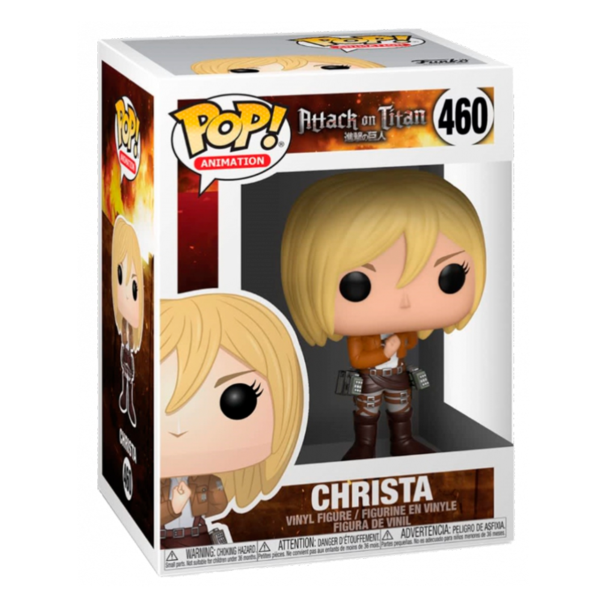 Foto 3 pulgar | Funko Attack on Titan Christa 460