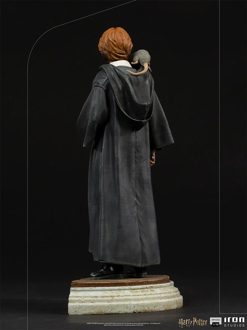 Foto 4 pulgar | Figura Ron Weasley Iron Studios Escala 1/10