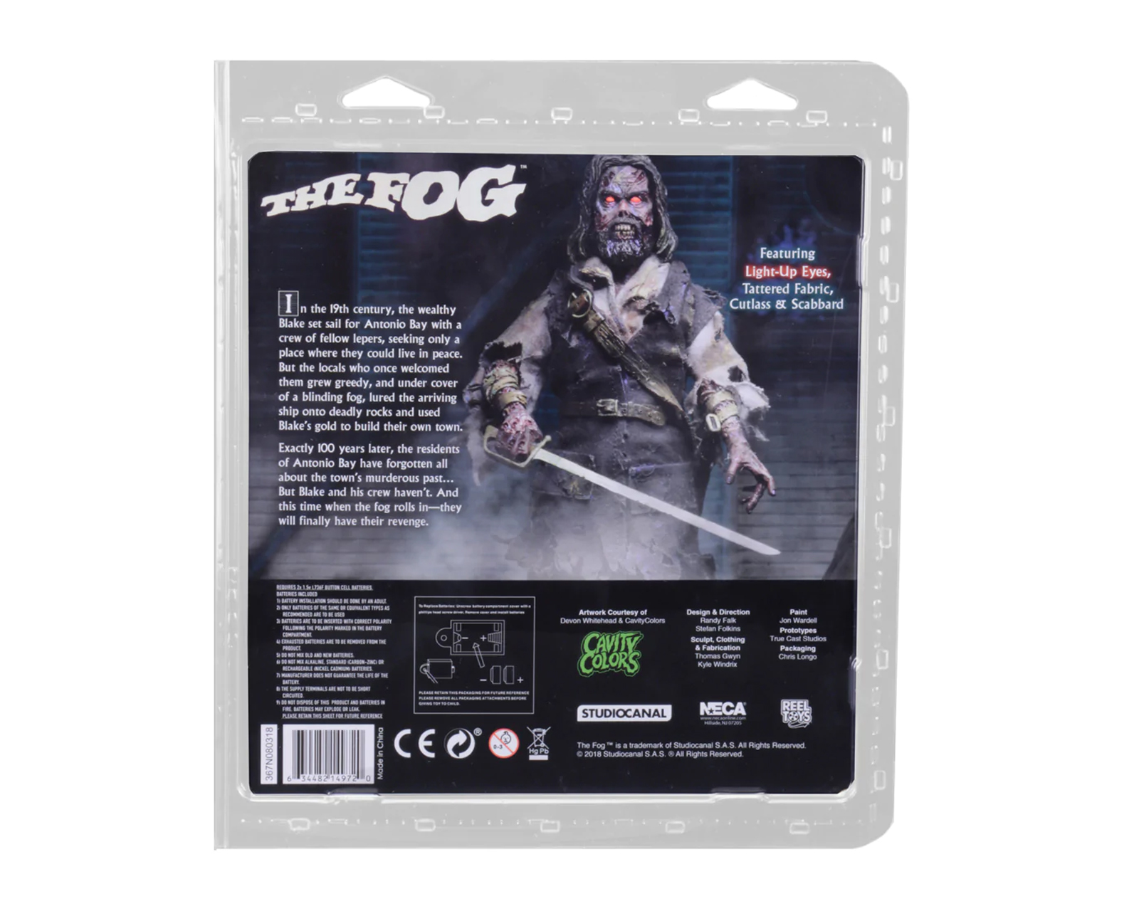 Foto 4 pulgar | Figura Neca The Fog Retro Captain Blake