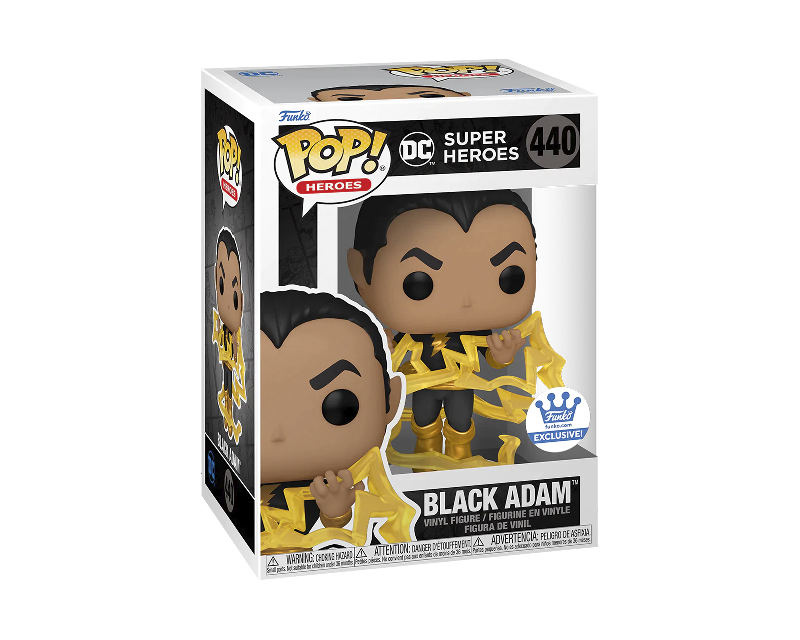Foto 3 pulgar | Funko DC Superhéroes Black Adam 440