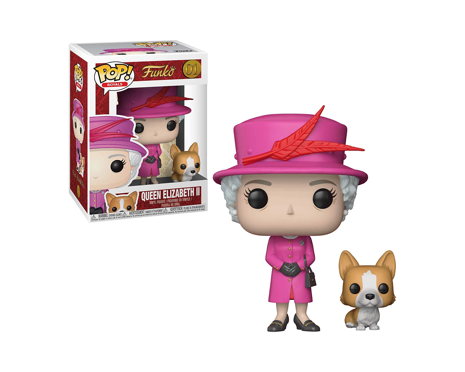 Foto 3 pulgar | Funko Familia Real Reina Isabel II 2 Piezas