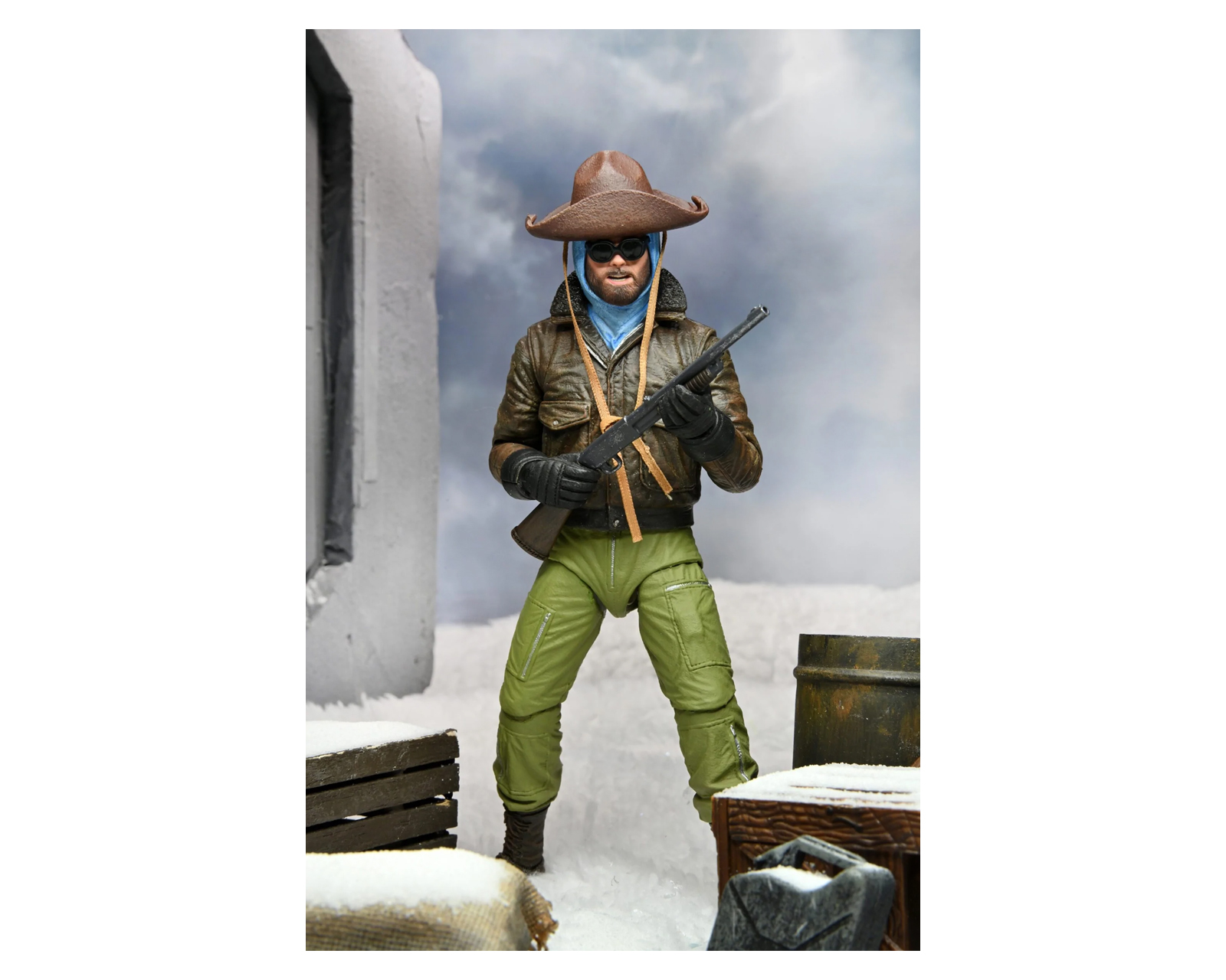 Foto 4 pulgar | Figura de Horror NECA The Thing Macready 7 "