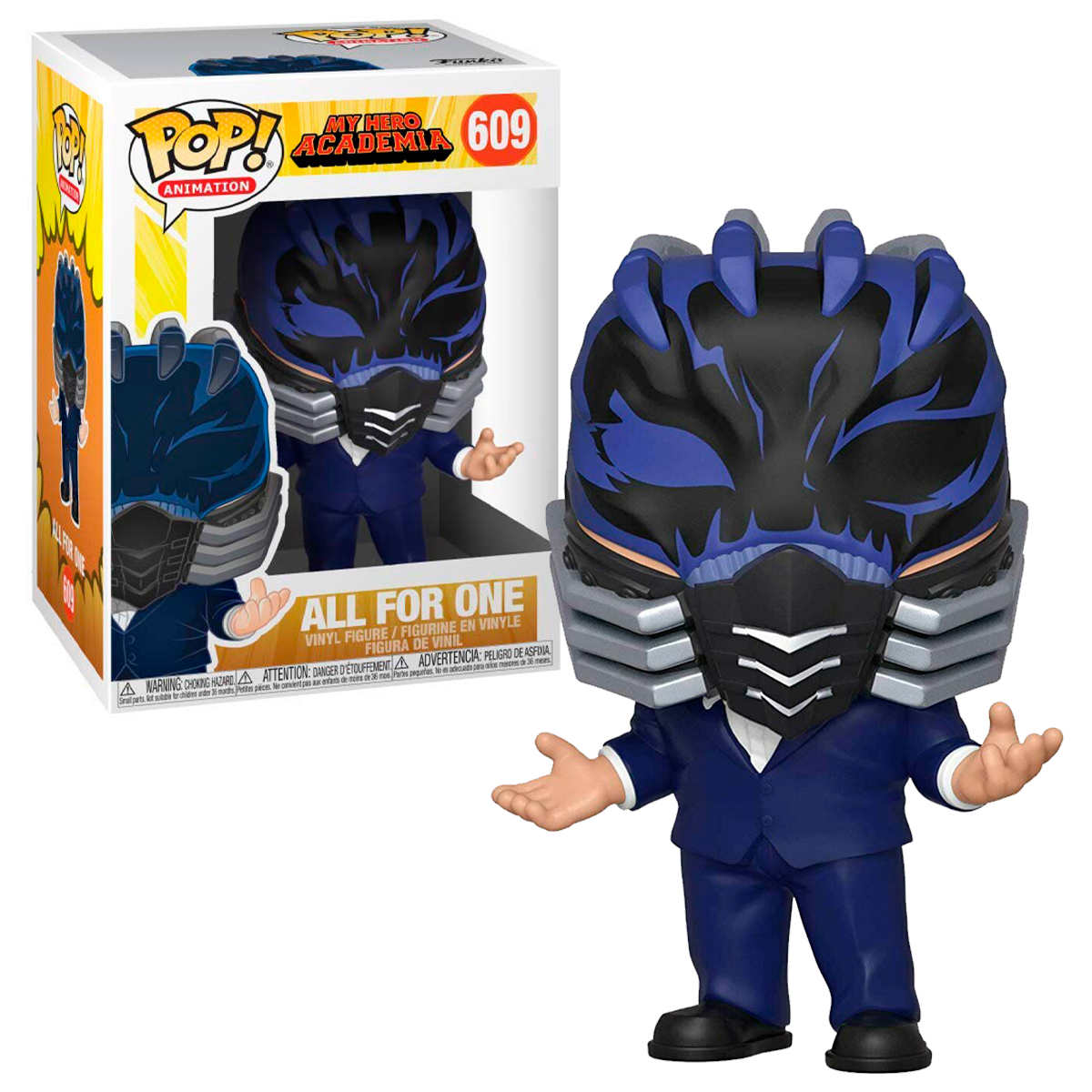 Foto 4 pulgar | Funko Pop All For One 609 My Hero Academia Anime Manga