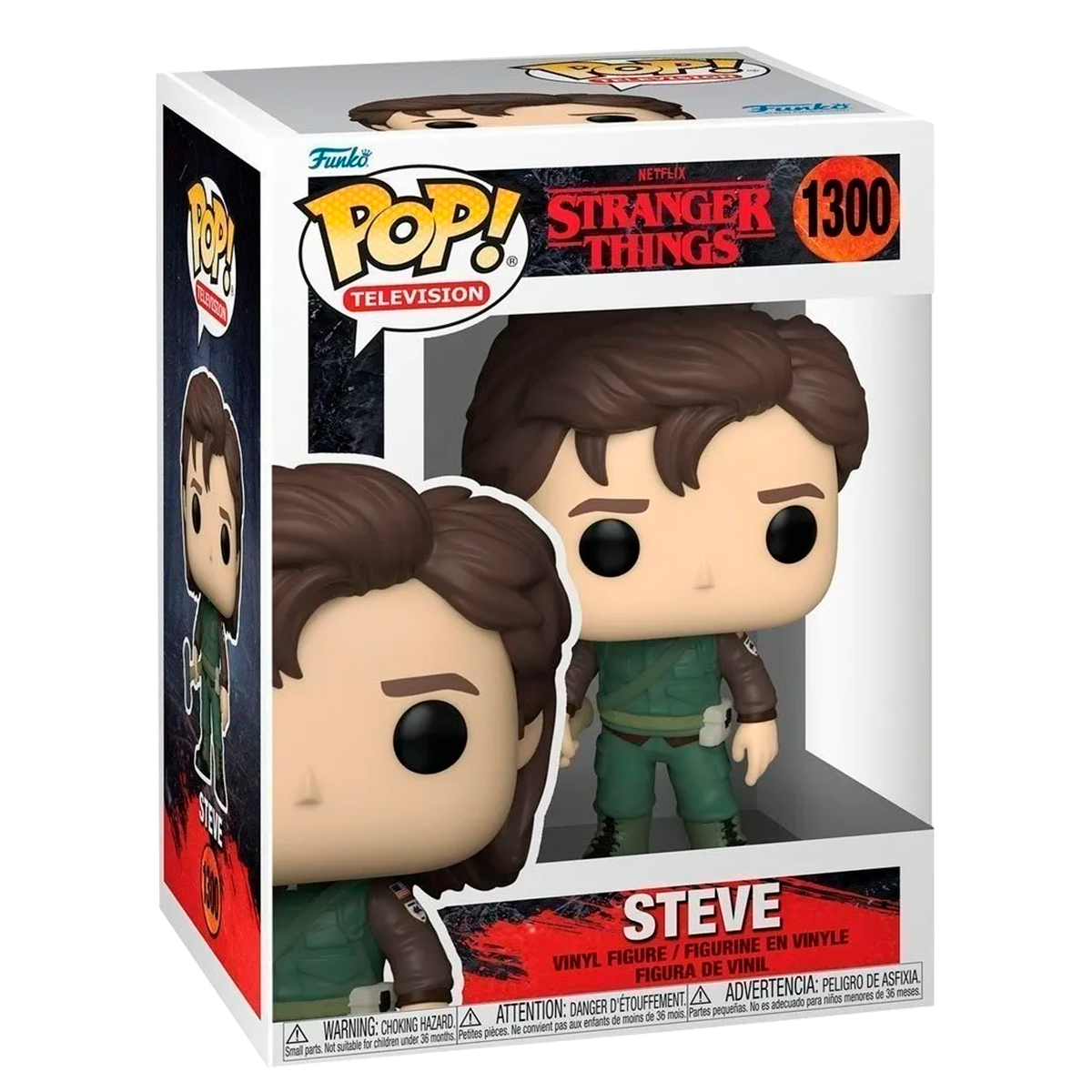 Foto 3 pulgar | Funko Stranger Things Steve Cazador 1300