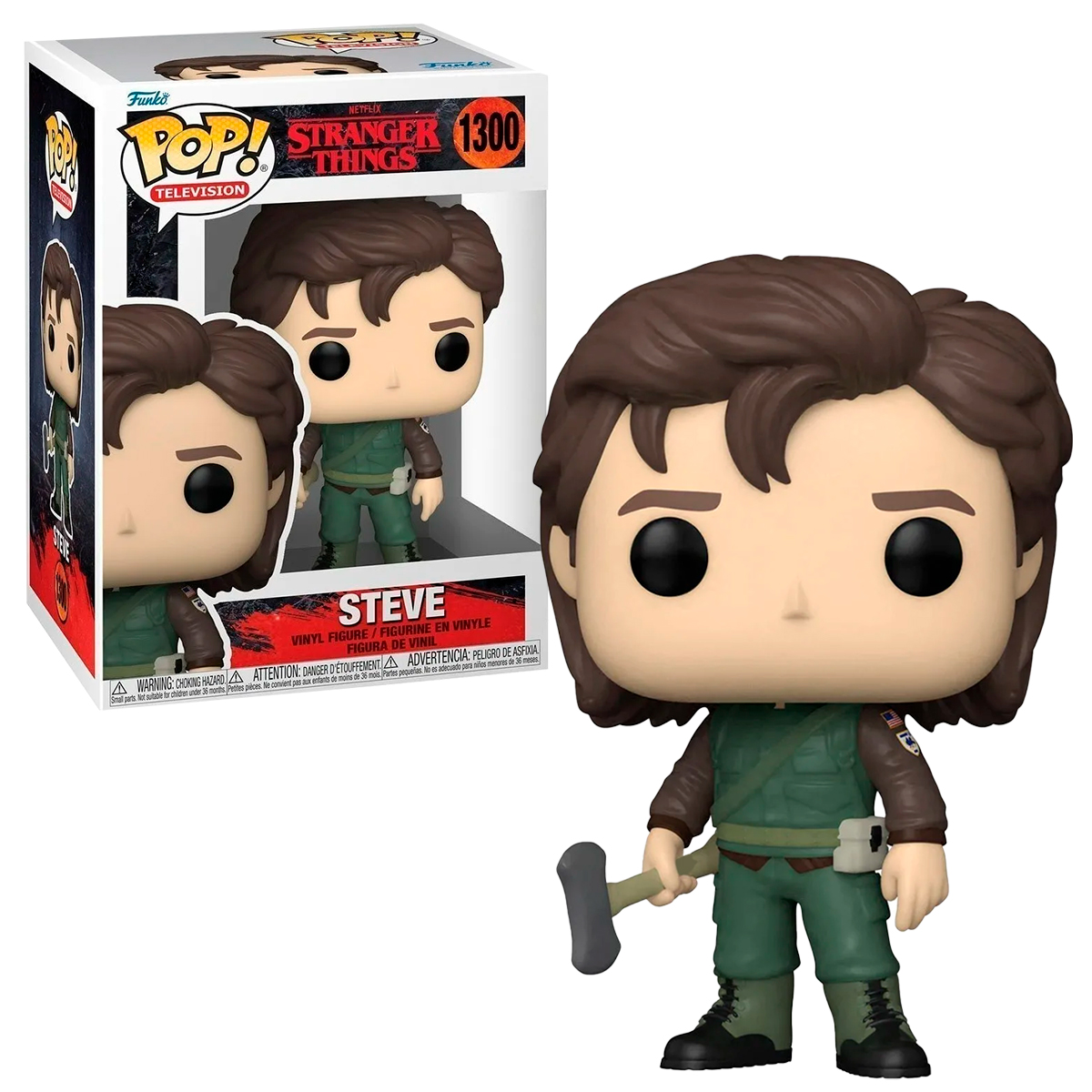 Foto 4 pulgar | Funko Stranger Things Steve Cazador 1300
