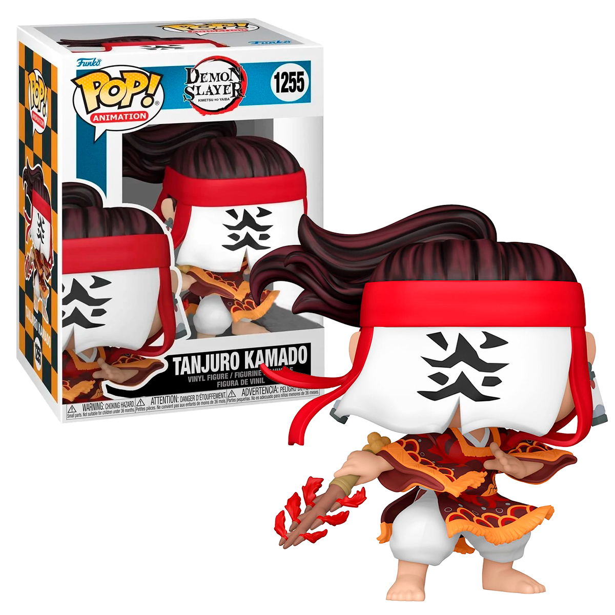 Foto 4 pulgar | Funko Demon Slayer Tanjuro Kamado 1255