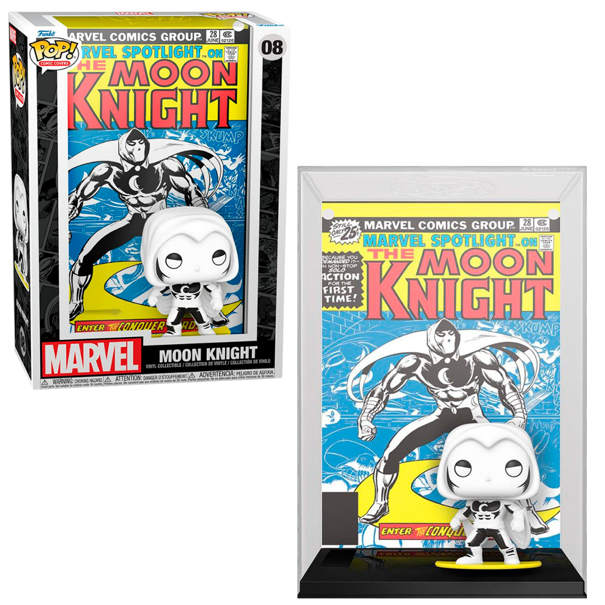 Foto 4 pulgar | Funko Portada de Cómic Marvel Moon Knight 08