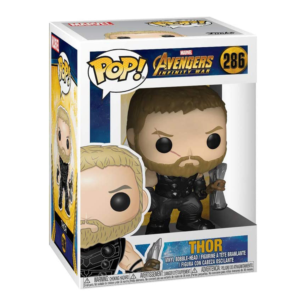 Foto 3 pulgar | Funko Pop Thor 286 Marvel Avengers Infinity War