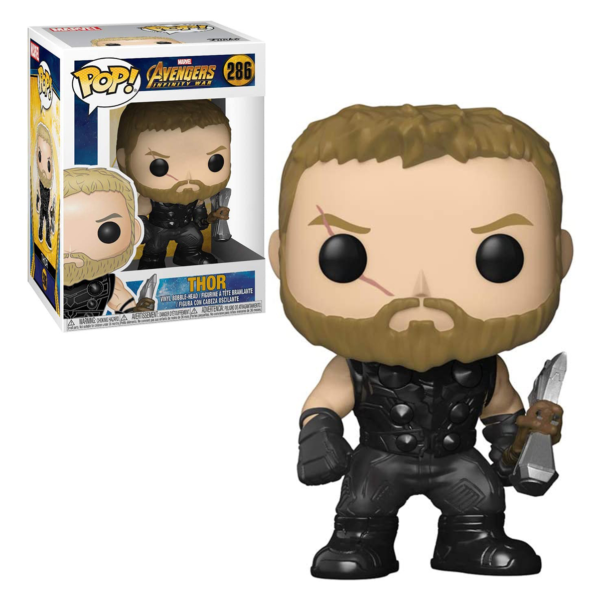 Foto 4 pulgar | Funko Pop Thor 286 Marvel Avengers Infinity War