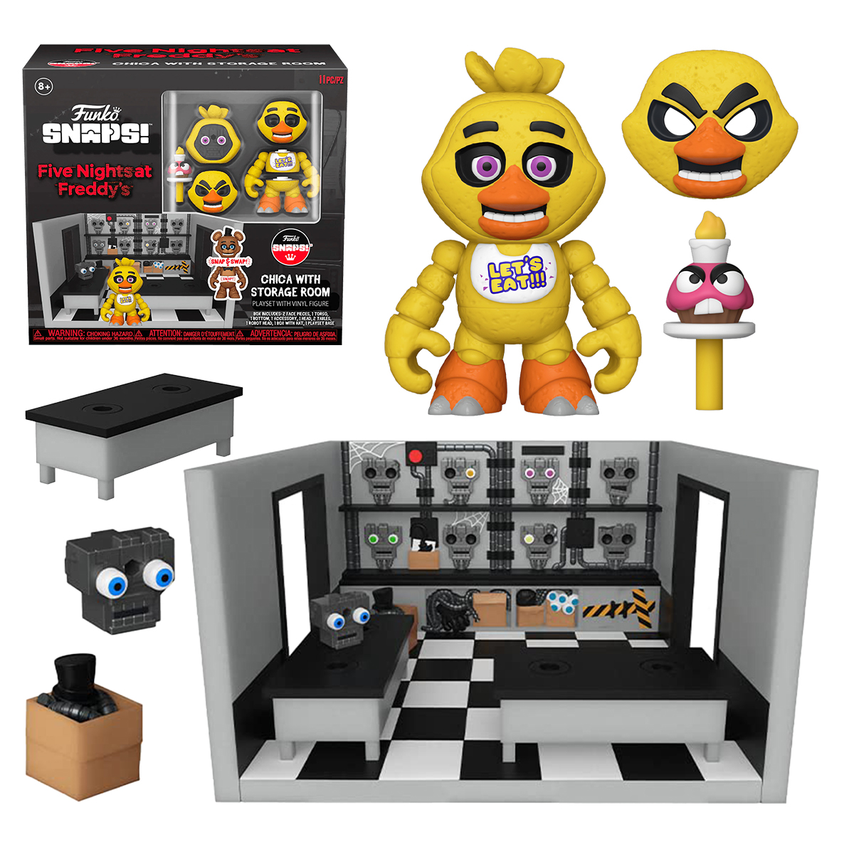 Foto 4 pulgar | Chica Con Storage Room Five Nights At Freddys Videojuego Funko Pop Snaps