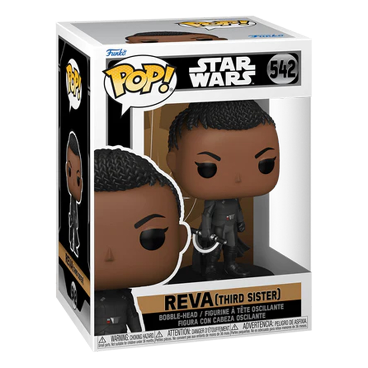 Foto 2 | Reva Tercera Hermana Inquisidora 542 Serie Obi Wan Kenobi Star Wars Funko Pop