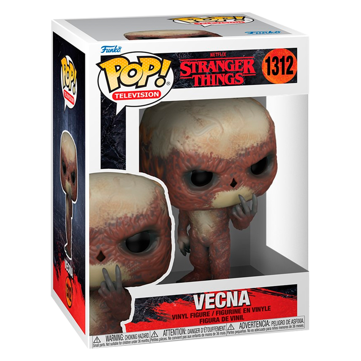 Foto 3 pulgar | Vecna 1312 Stranger Things Serie Netflix Funko Pop