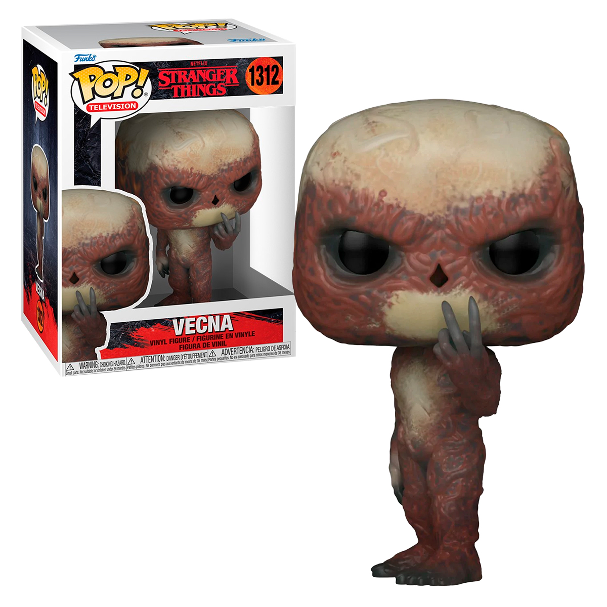 Foto 4 pulgar | Vecna 1312 Stranger Things Serie Netflix Funko Pop