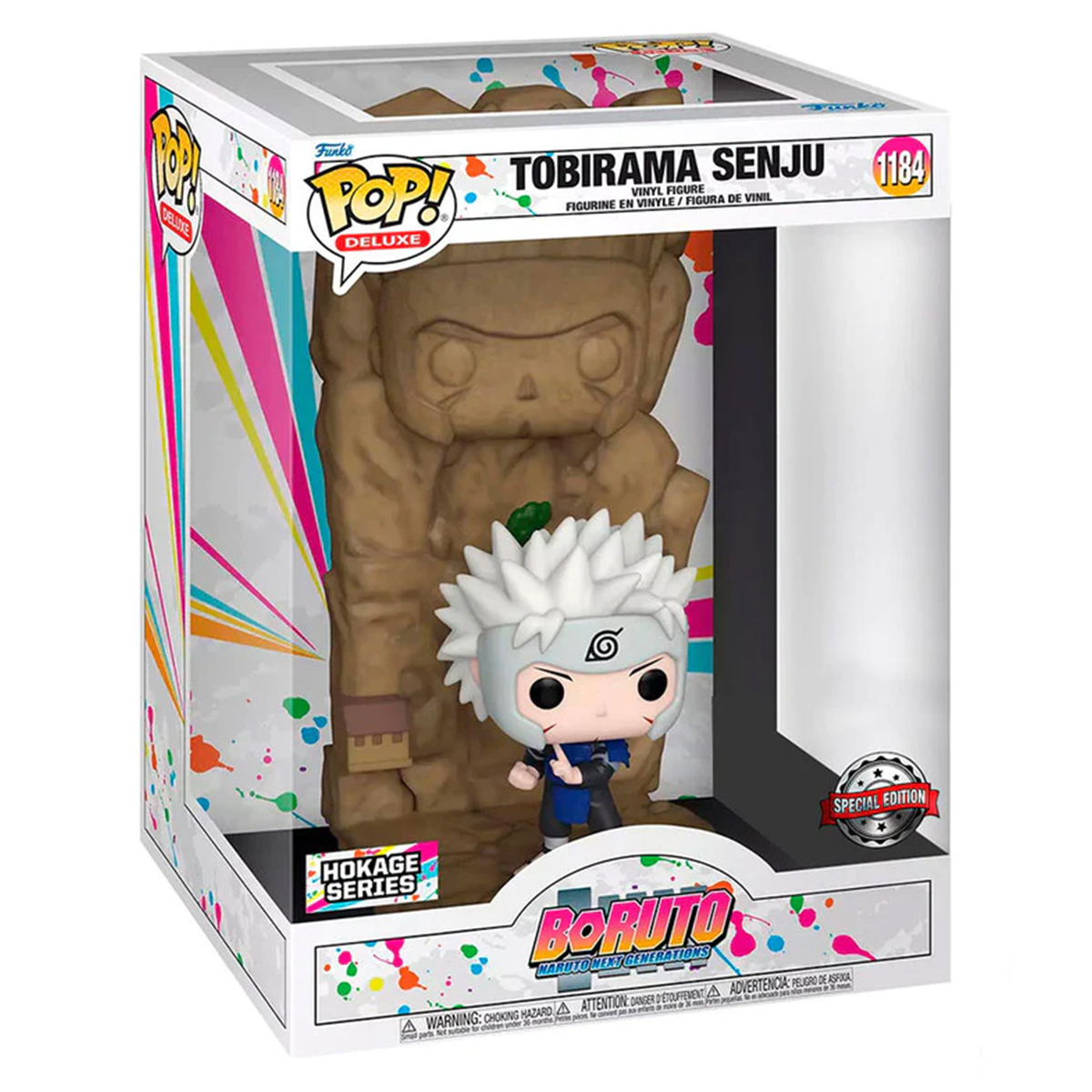 Foto 3 pulgar | Figura Funko Pop Deluxe Tobirama Senju 1184 Boruto Naruto Siguiente Generación Anime