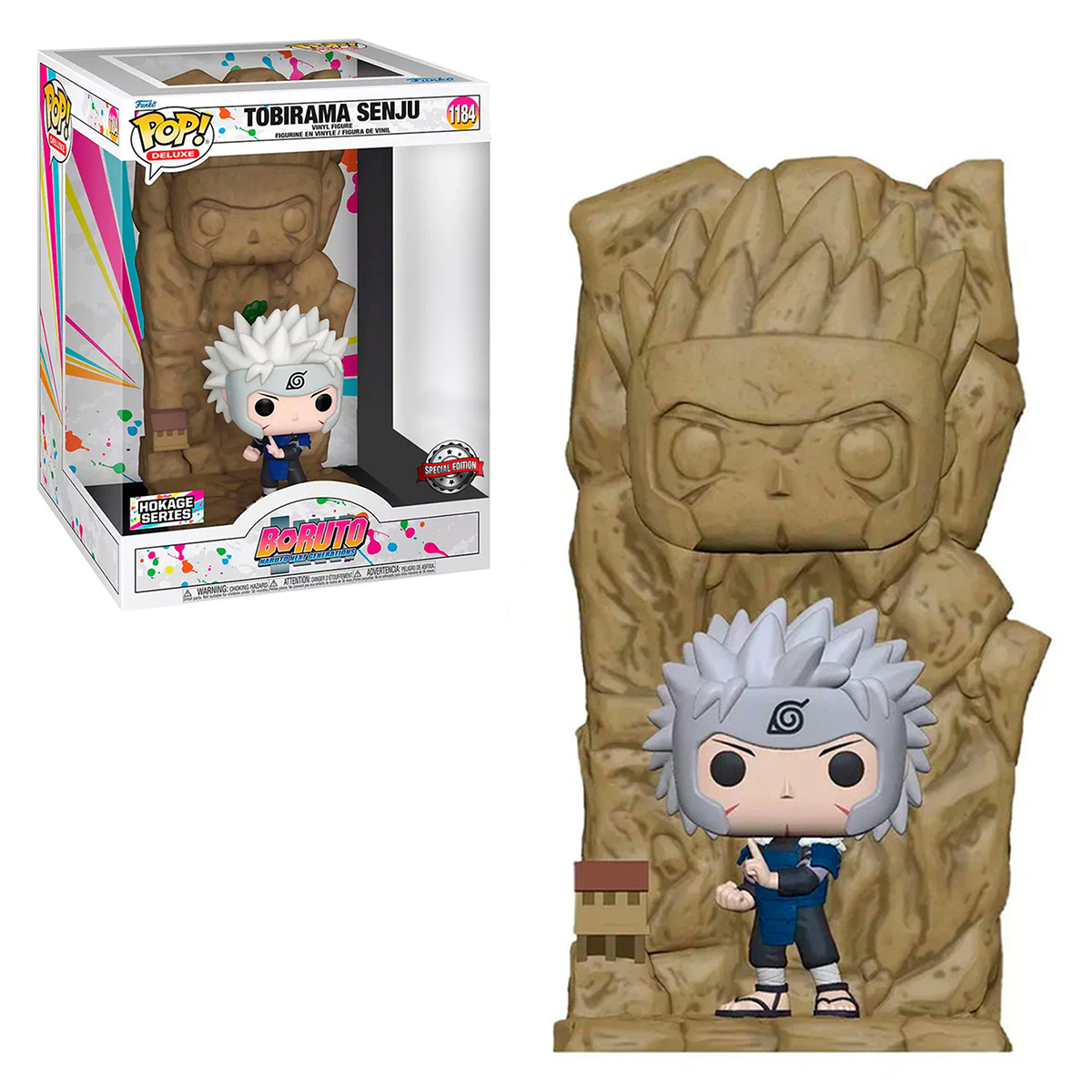 Foto 4 pulgar | Figura Funko Pop Deluxe Tobirama Senju 1184 Boruto Naruto Siguiente Generación Anime