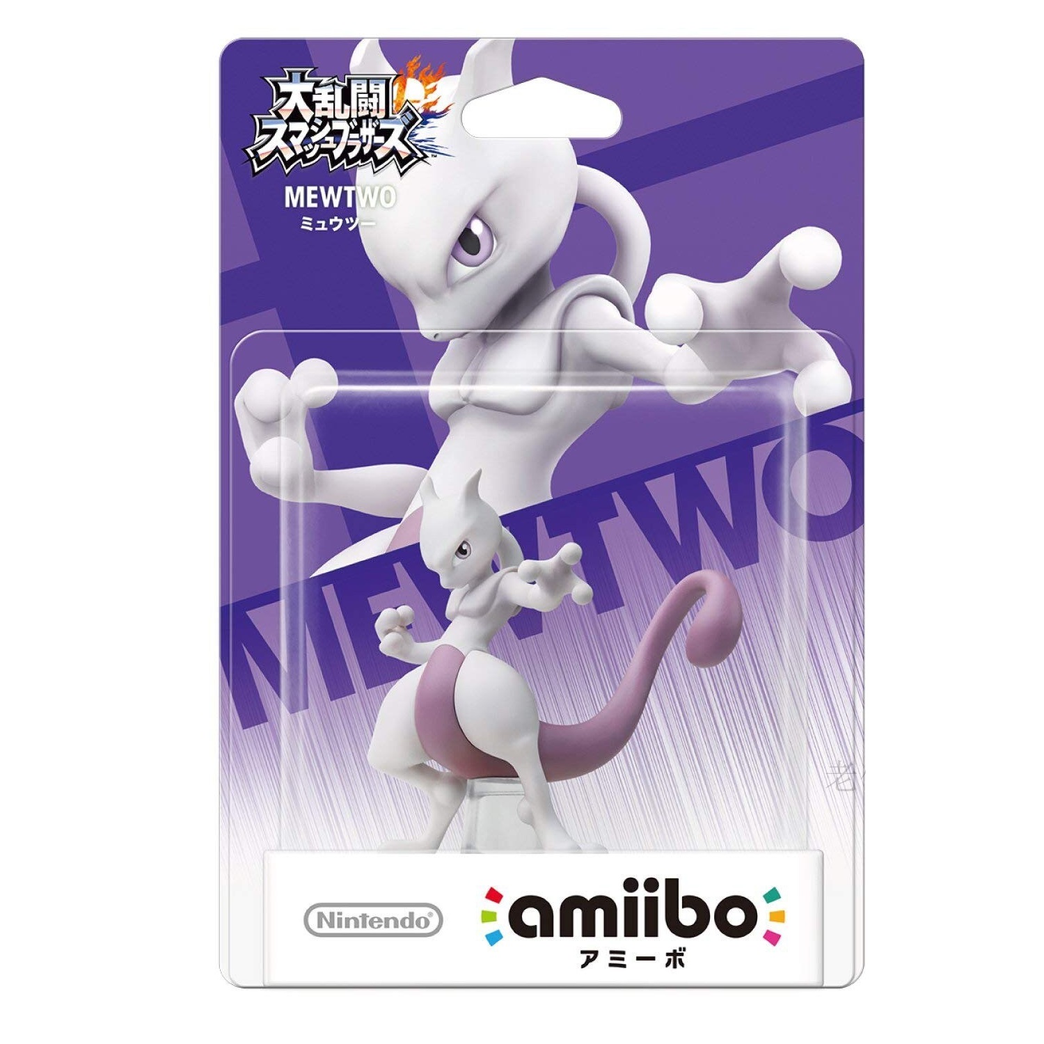 Foto 2 pulgar | Figura Mewtwo Amiibo Nintendo