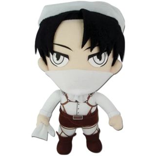 Foto 1 | Peluche Levi Limpieza Great Eastern Entertainment 699858527779 Attack On Titan