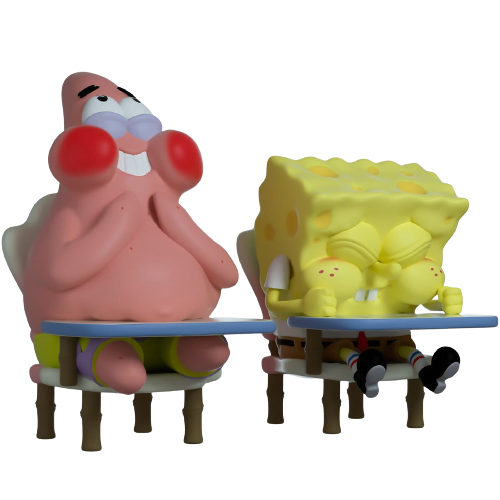Foto 2 pulgar | Figura What's Funnier Than 24? Vinyl Figure Bob Esponja Youtooz