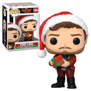 Foto 3 | Star Lord Con Regalo #1104 Guardianes De La Galaxia Especial De Navidad Marvel Funko Pop