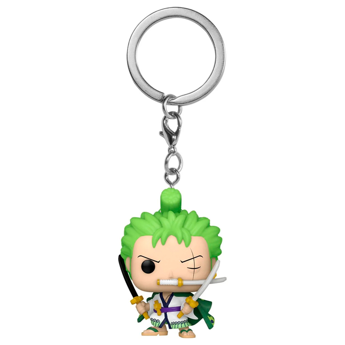 Foto 2 pulgar | Llavero Roronoa Zoro One Piece Anime Manga Funko Pop Keychain