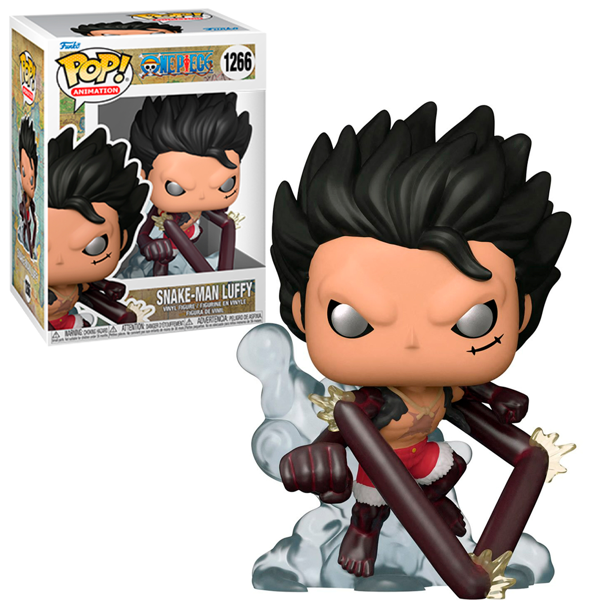 Foto 4 pulgar | Luffy Snake Man 1266 Funko Pop One Piece Anime Manga