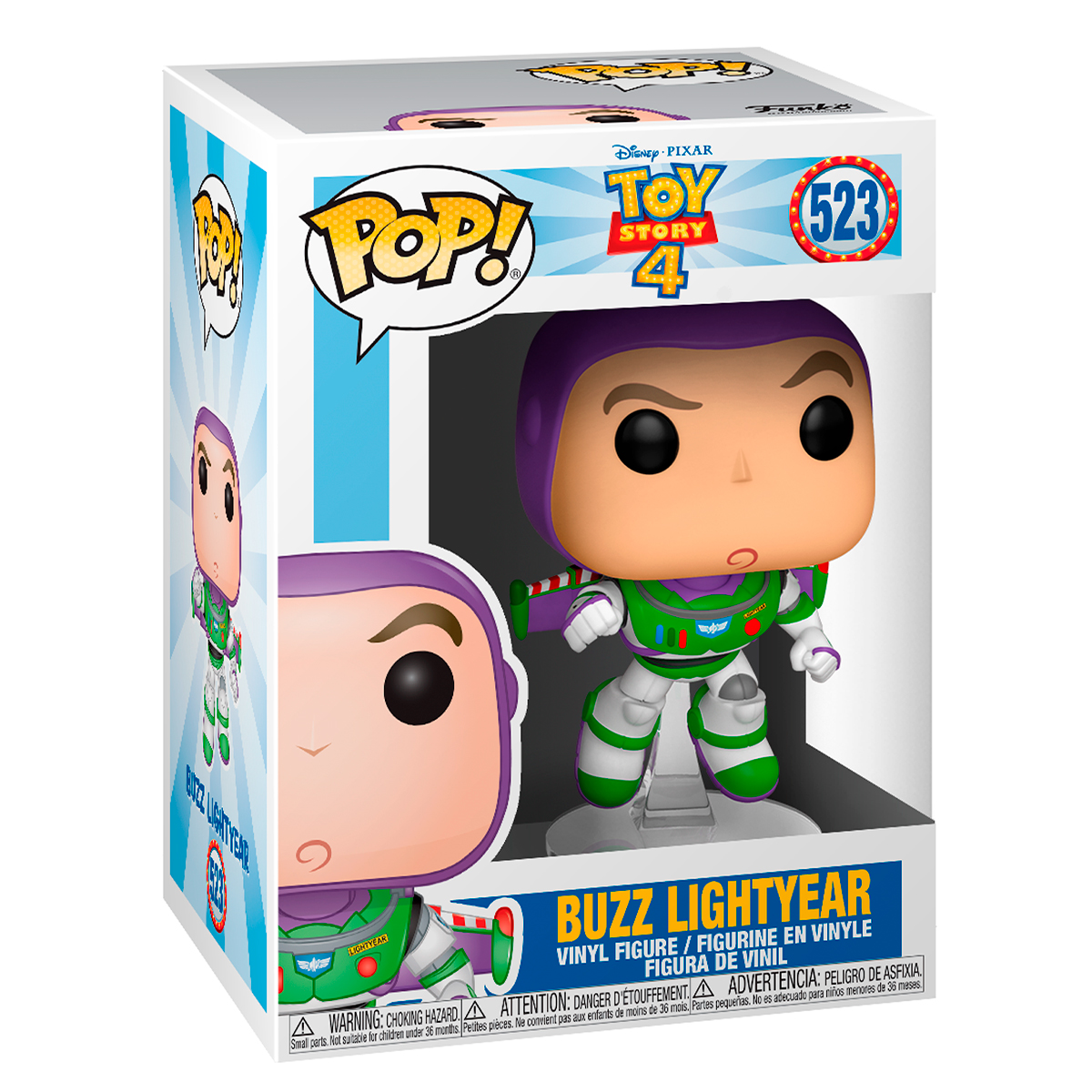 Foto 3 pulgar | Buzz Lightyear Funko Pop 523 Toy Story 4 Disney Pixar