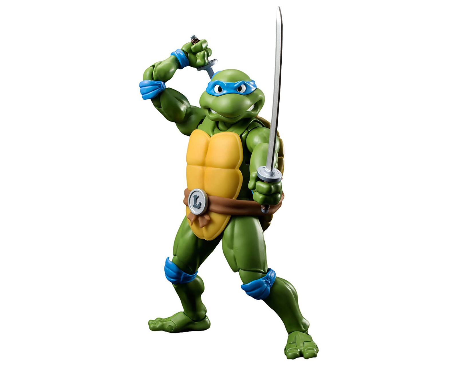 Foto 2 pulgar | Figura Bandai Sh Figuarts: Las Tortugas Ninja Tmnt Leonardo