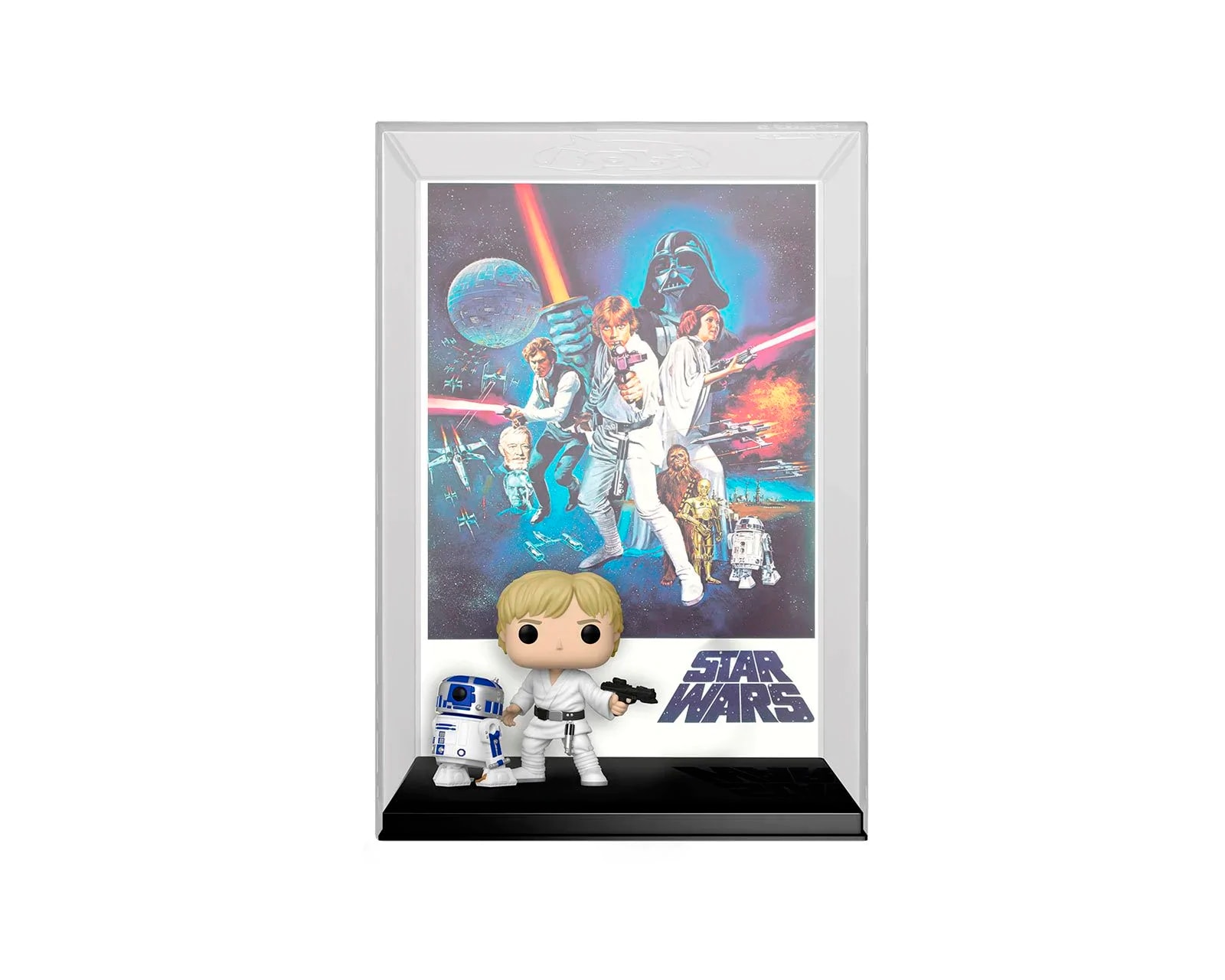 Funko Poster: Star Wars Luke Skywalker y R2-D2 $4,398