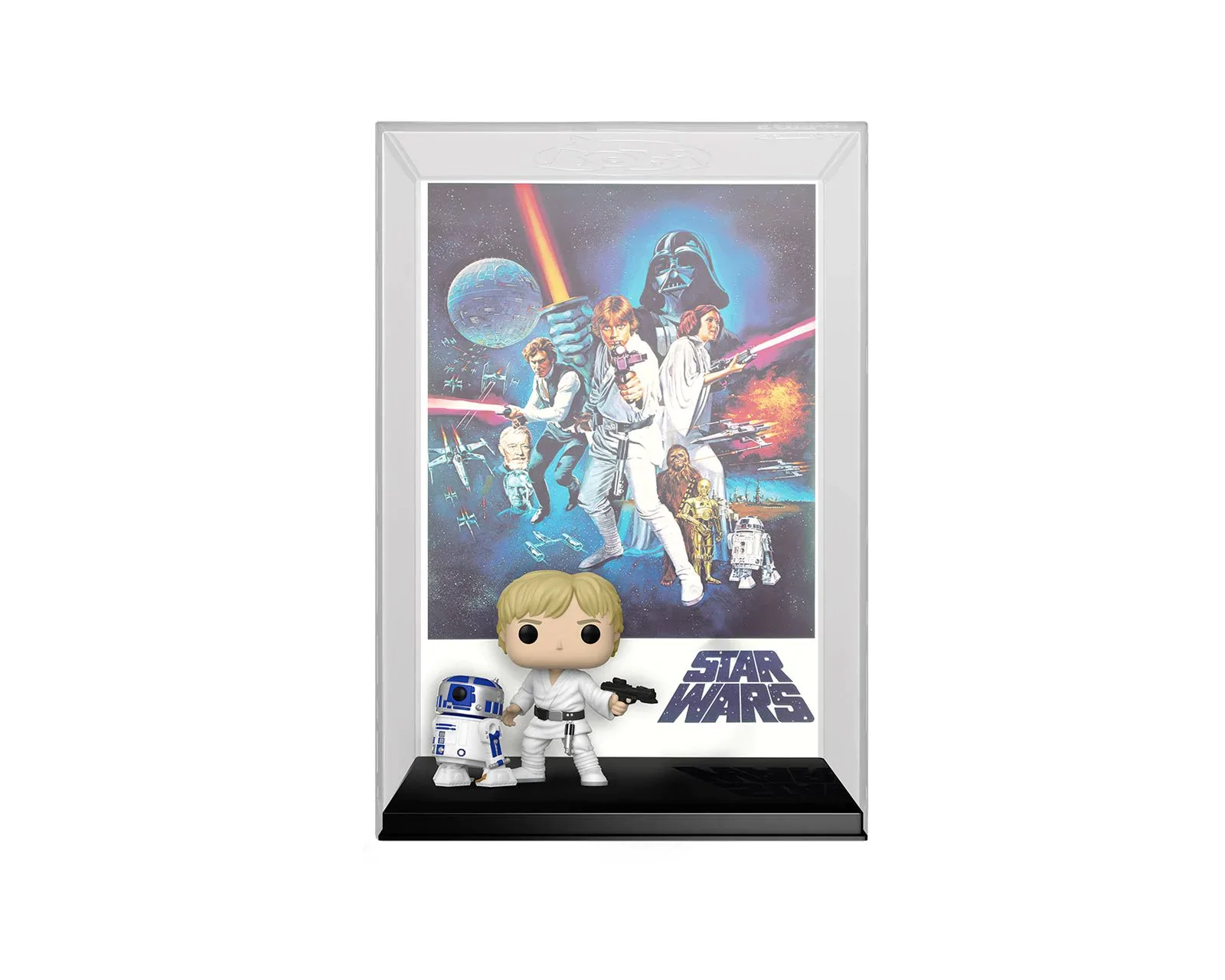 Foto 2 pulgar | Funko Poster: Star Wars Luke Skywalker y R2-D2