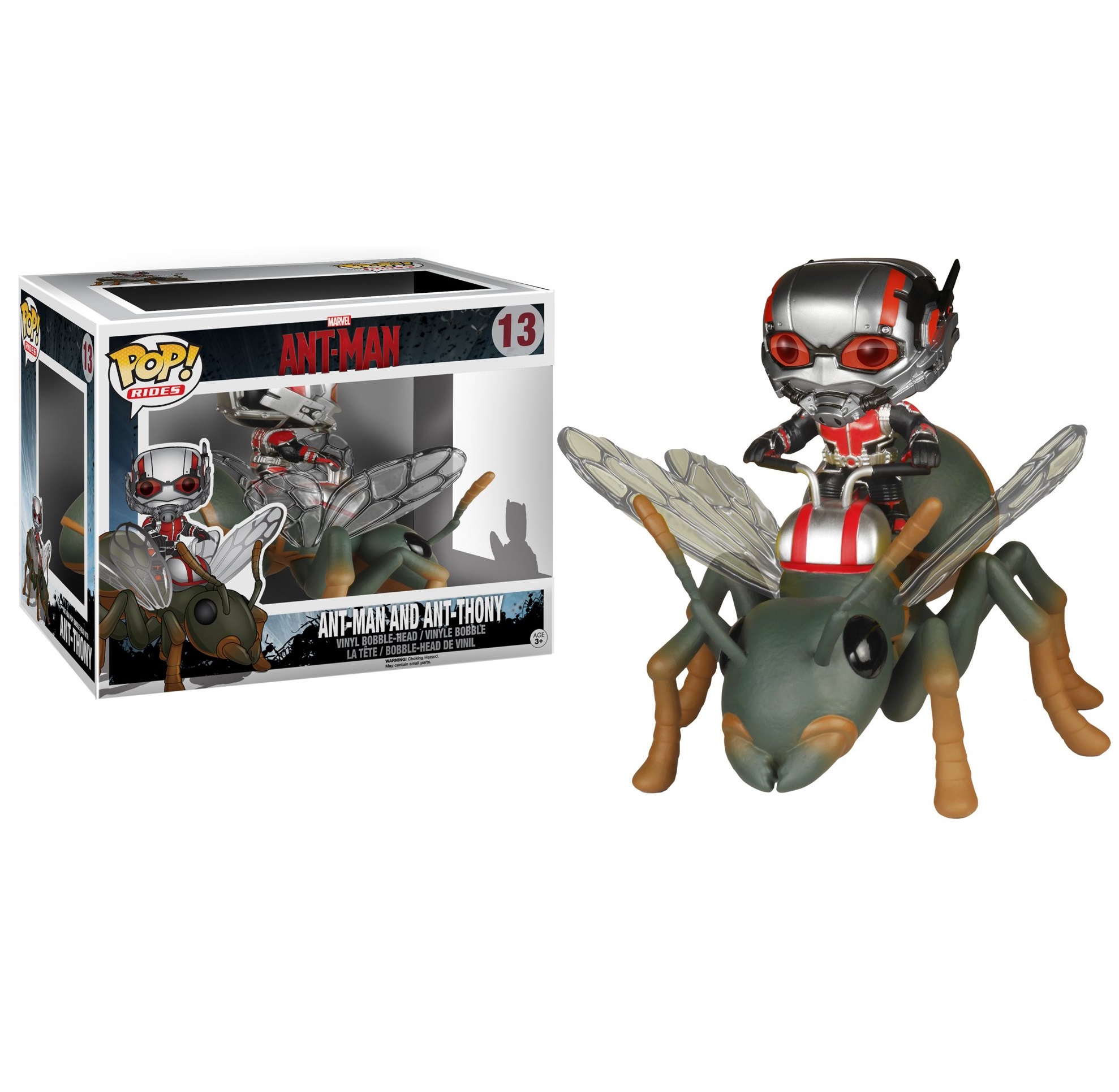 Foto 3 pulgar | Funko Rides Ant-Man y Ant-Thony #13 Gran Tamaño