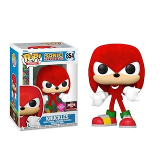Foto 1 | Figura Funko Pop! Knuckles Sonic 854 Flocked Sticker de Target
