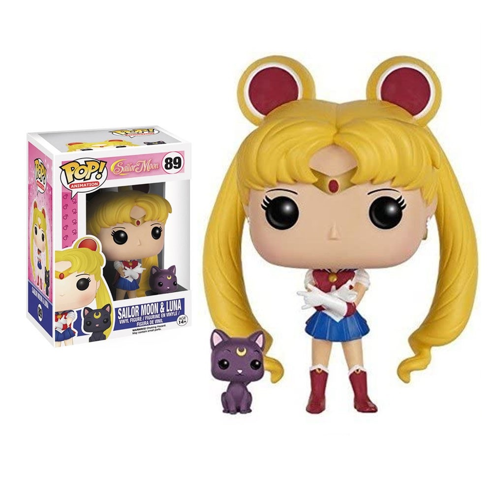 Foto 2 pulgar | Figura Funko Pop Animación Sailor Moon con Luna #89