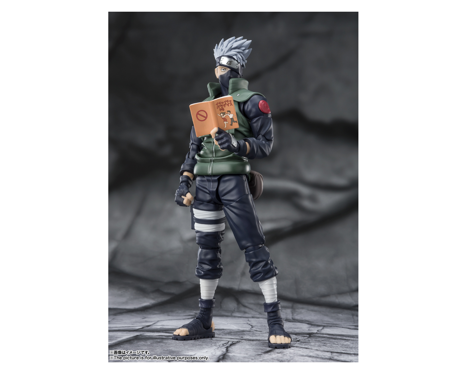 Foto 3 pulgar | Bandai Sh Figuarts: Kakashi Hatake The Famed Sharingan Hero