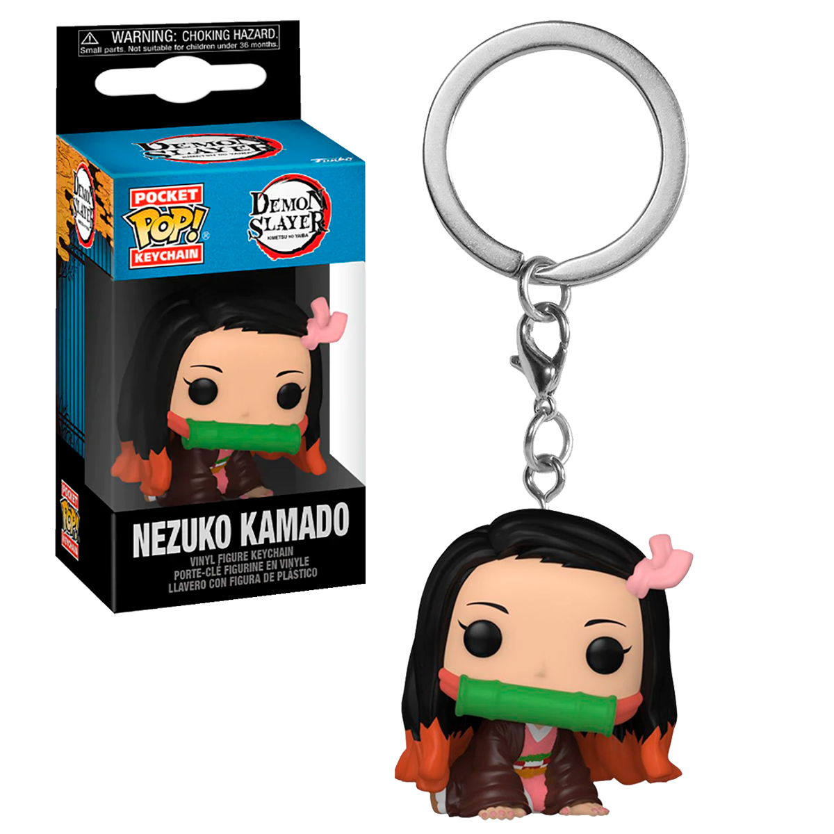 Foto 3 | Llavero Nezuko Kamado Demon Slayer Anime Funko Pop Keychain