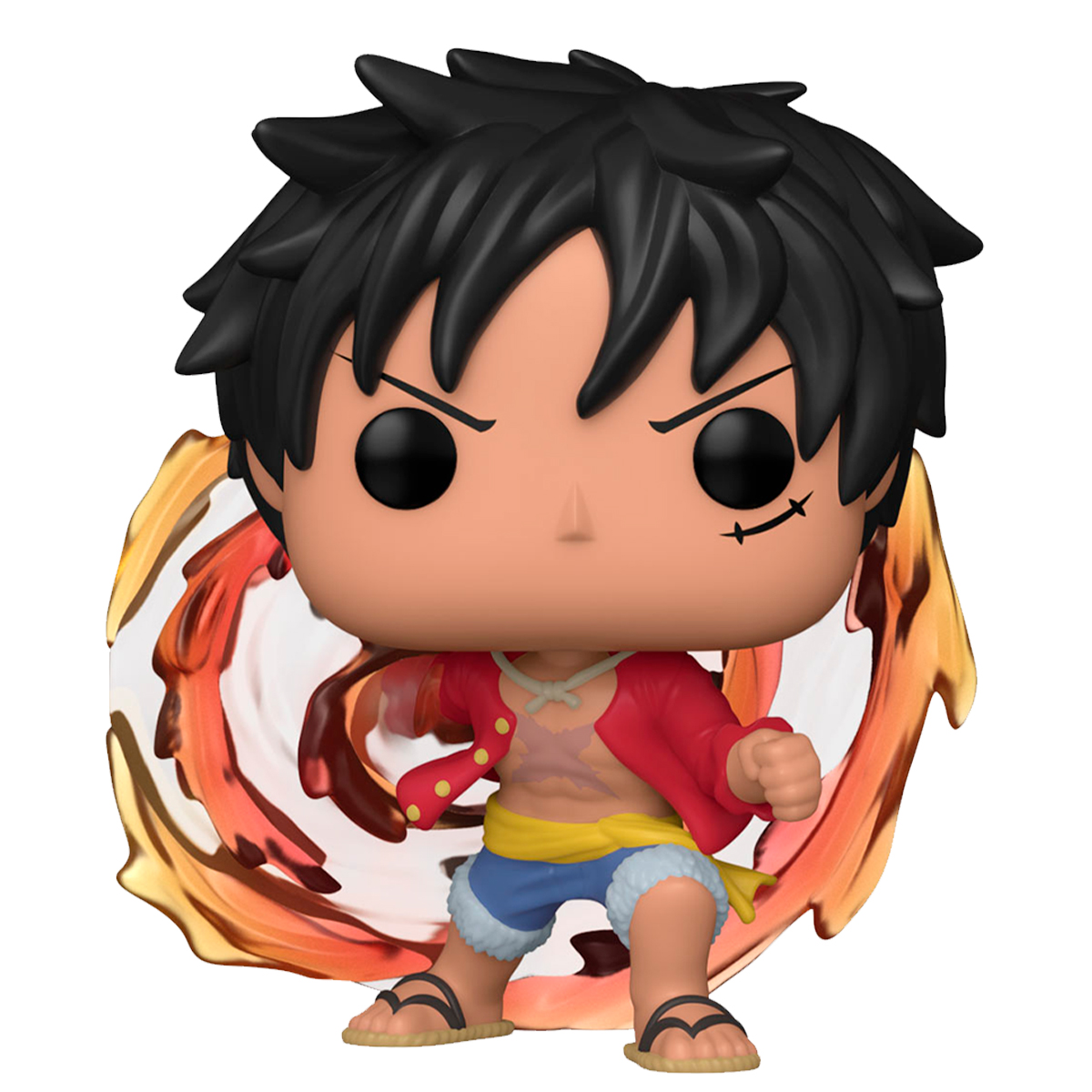 Foto 2 pulgar | Luffy Red Hawk 1273 One Piece Anime Manga Funko Pop