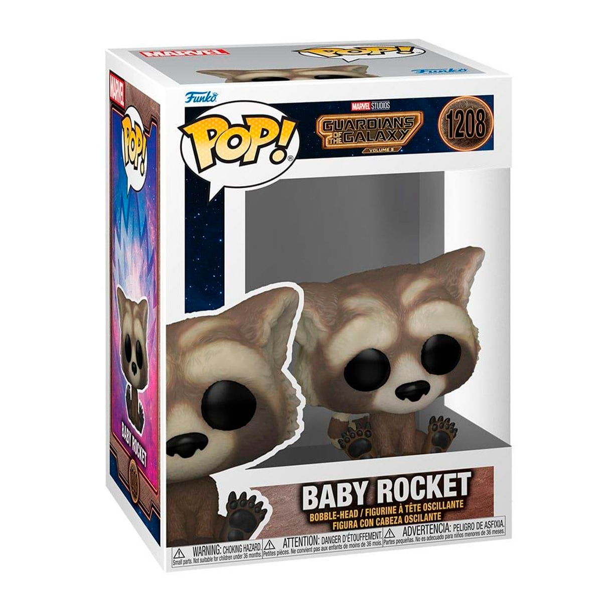 Foto 3 pulgar | Baby Rocket 1208 Guardianes De La Galaxia Volumen 3 Marvel Funko Pop